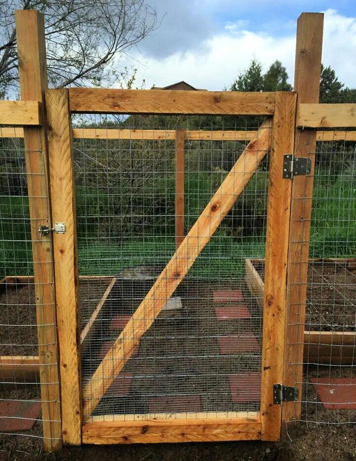 Building a Garden Fence Gate