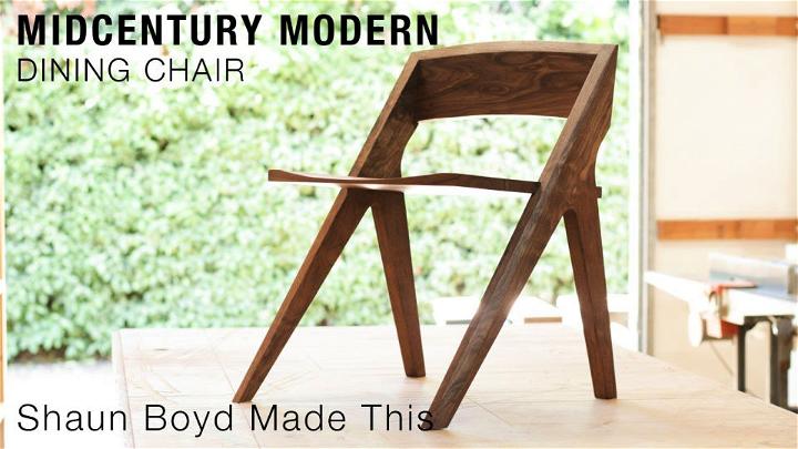 Building a Midcentury Modern Dining Chair