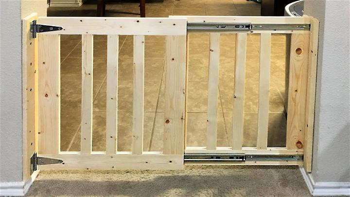Building a Sliding Baby Gate