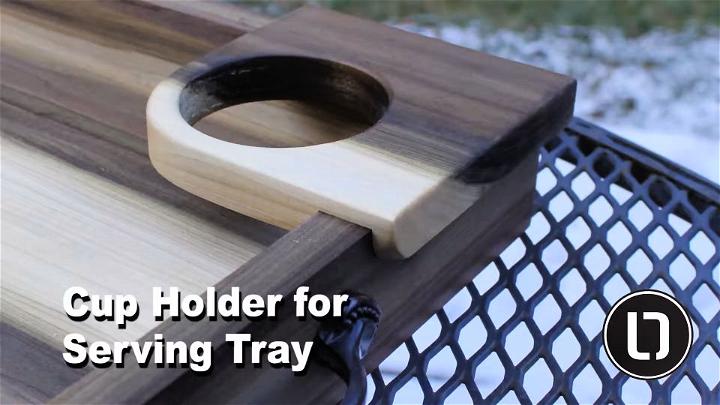 Cup Holder for Serving Tray