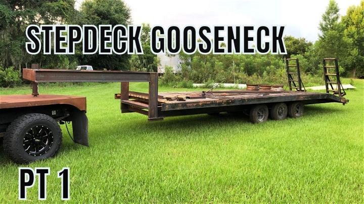Custom Stepdeck Gooseneck Trailer