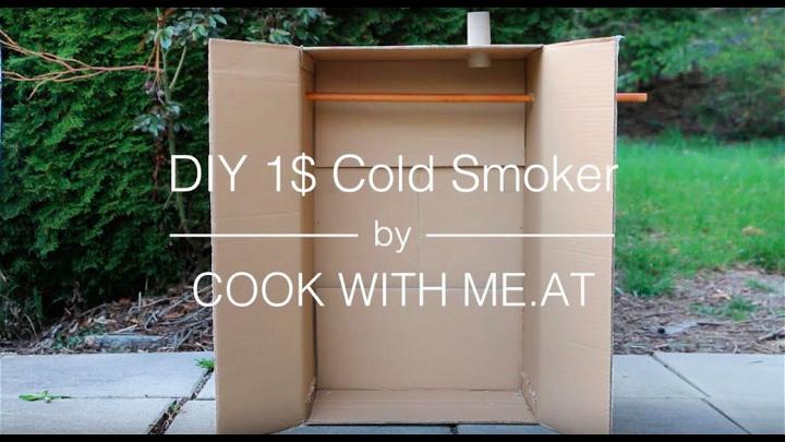 DIY Cold Smoker Using Cardbox