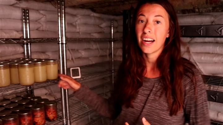 DIY Hidden Earthbag Root Cellar