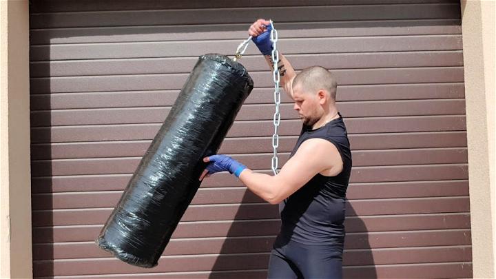 DIY Homemade Punching Bag