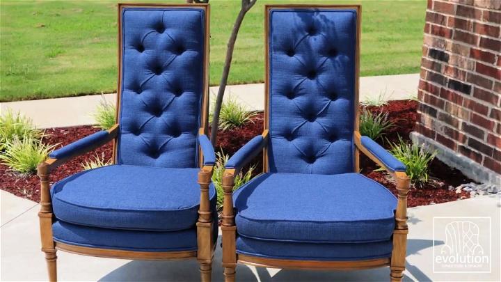 DIY Restoring Antique Throne Chairs