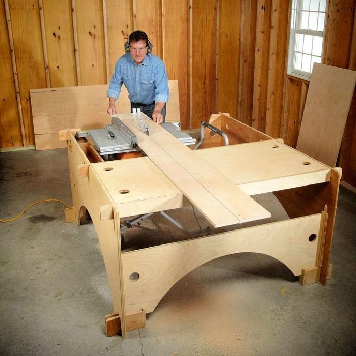 DIY Table Saw Table