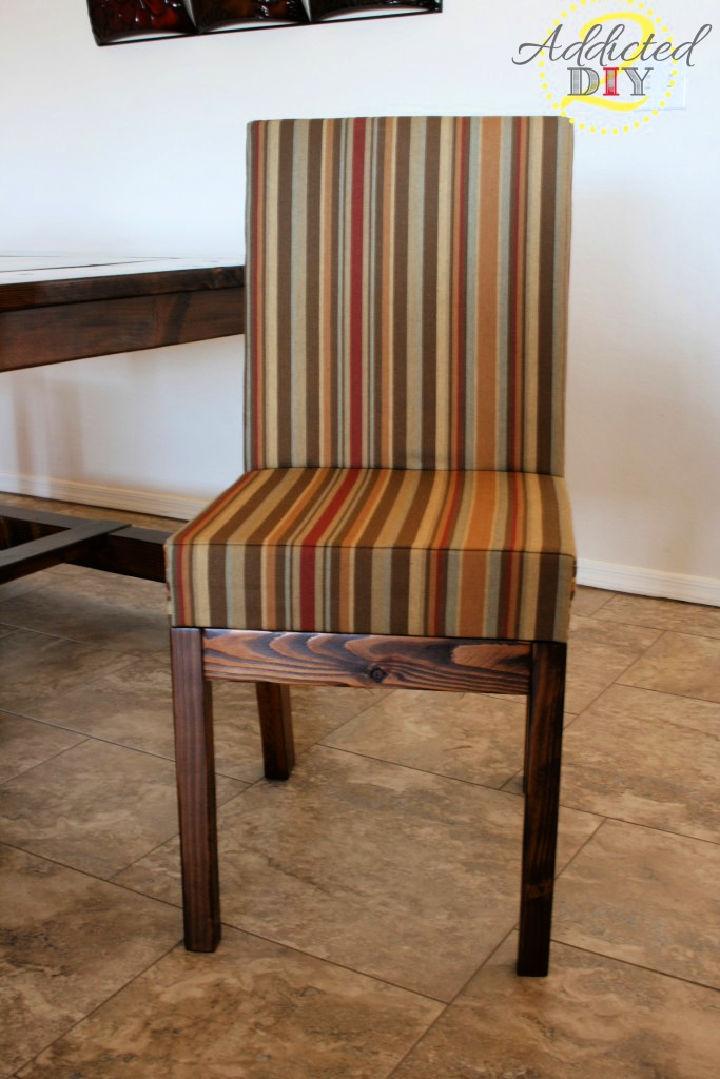 DIY Upholstered Dining Chair