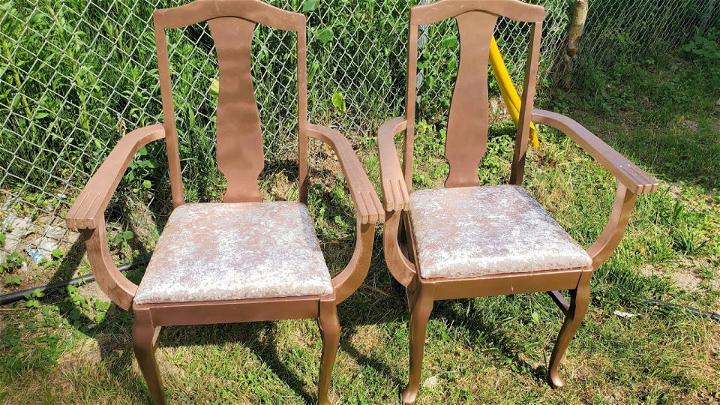 DIY Wedding Throne Chairs