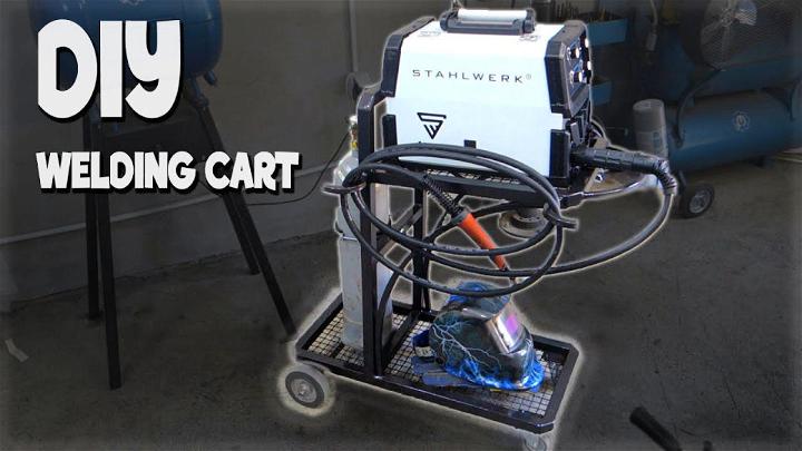 DIY Welding Cart from Scrap Material