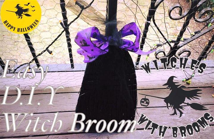 Witch Corn Broom for Under $6