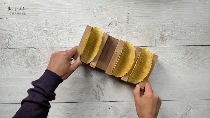 DIY Wooden Taco Holder