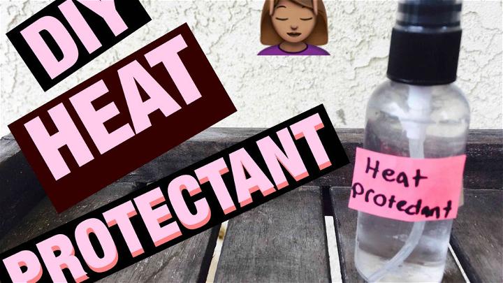 Easy Heat Protectant for Hair