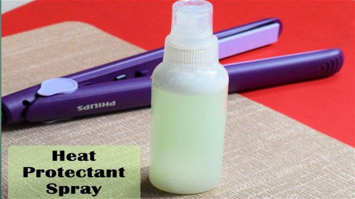 Easy to Make Hair Heat Protection Spray