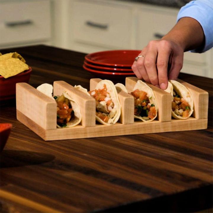 Easy to Make Taco Holder