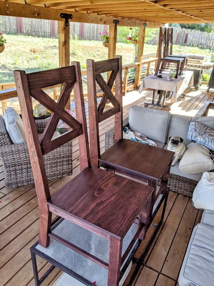 Free Rustic Dining Chair Plan