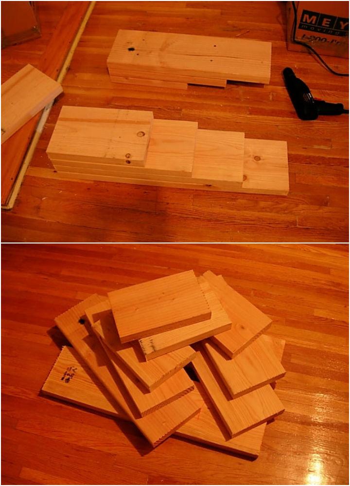 Handmade Wooden Car Ramp