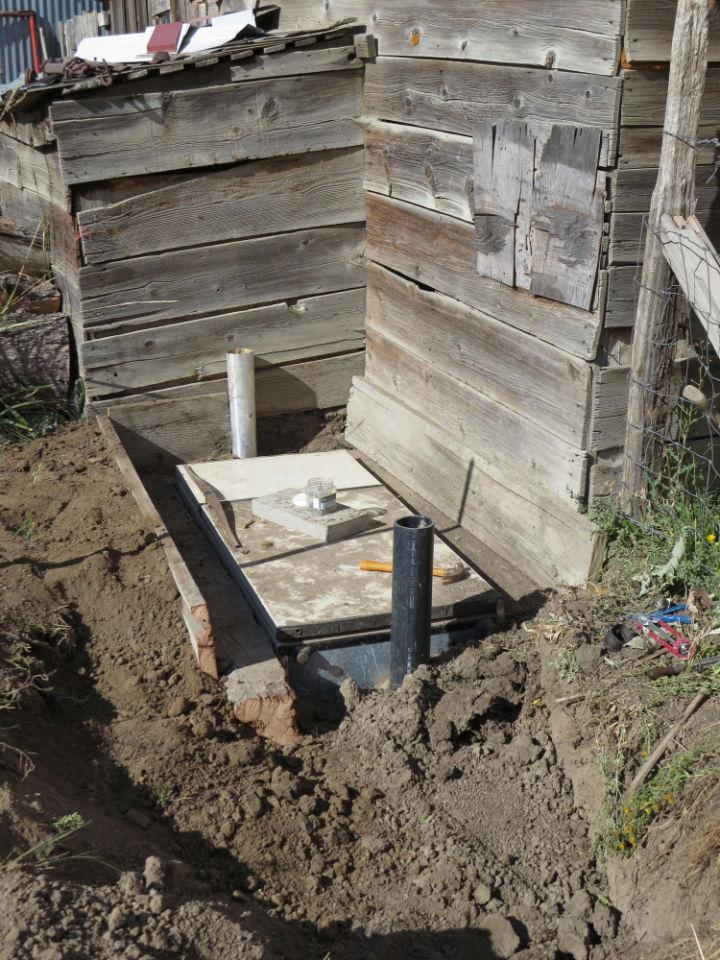 Homemade Root Cellar Out of an Old Refrigerator