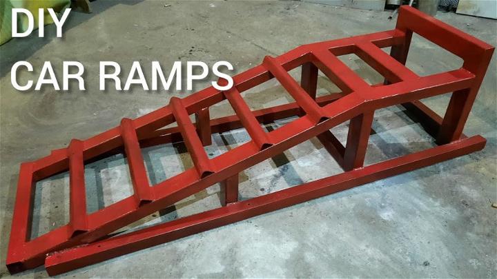 Homemade Vehicle Ramps From Scratch