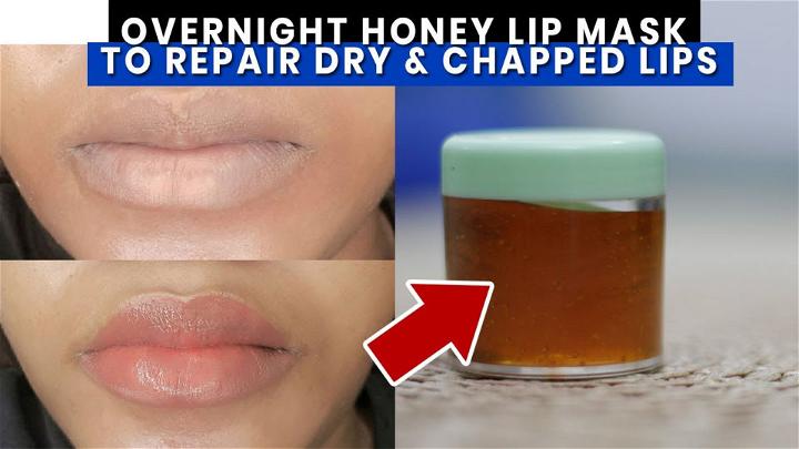 Honey Lip Mask to Repair Chapped Lips