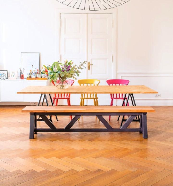 How to Build a Dining Room Bench