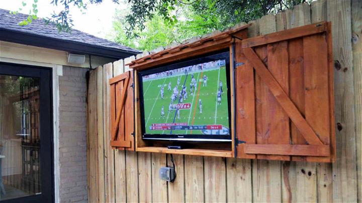 How to Build an Outdoor Tv Enclosure