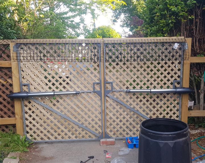 How to Install a Automatic Fence Gate