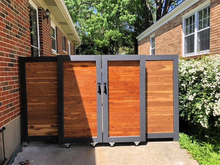 How to Make Modern Double Sliding Gate