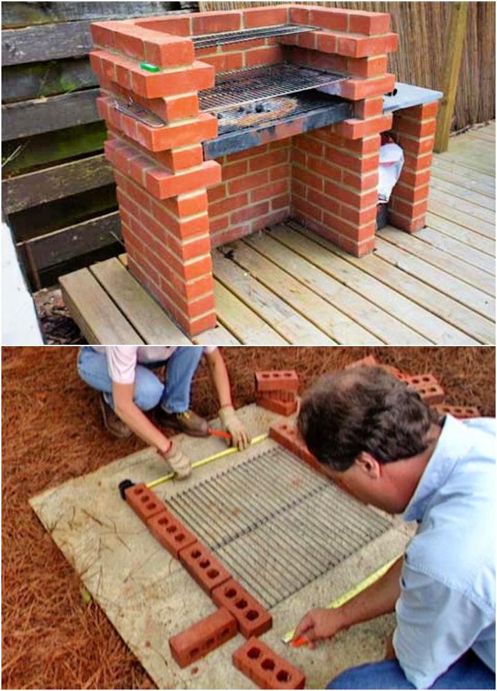 How to Make a Backyard Brick Barbecue