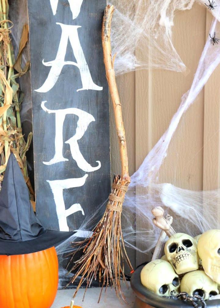 How to Make a Witch Broom