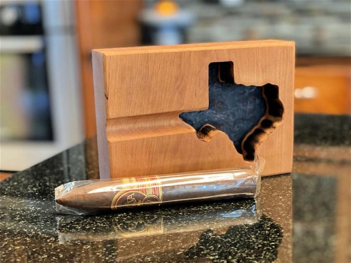 How to Make a Wooden Cigar Ashtray