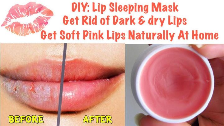 Lip Sleeping Mask for Soft Pink Lips