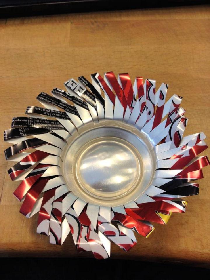 Make Your Own Ashtray From Empty Soda Can