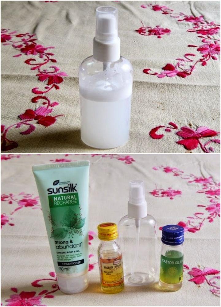 Make Your Own Heat Protectant Spray