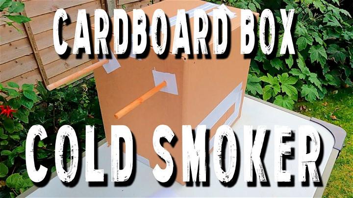 Making a Cardboard Cold Smoker