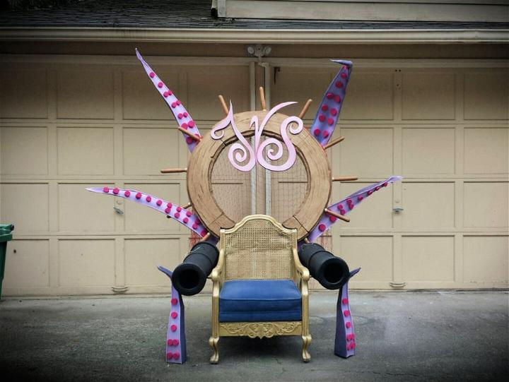 Making a Pirate Throne Chair