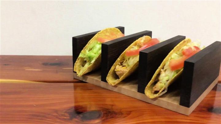 Making a Taco Holder Using Tools from Grizzly