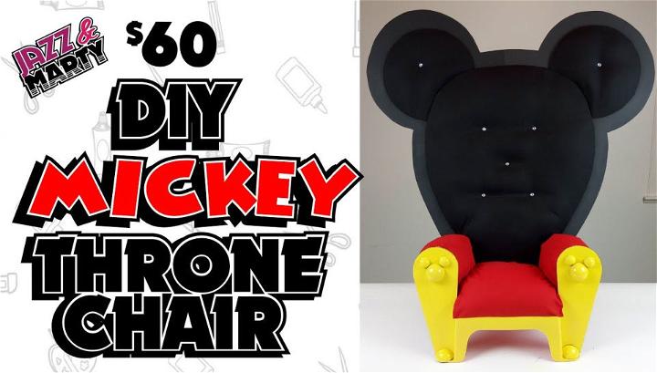 Mickey Throne Chair for Under $60