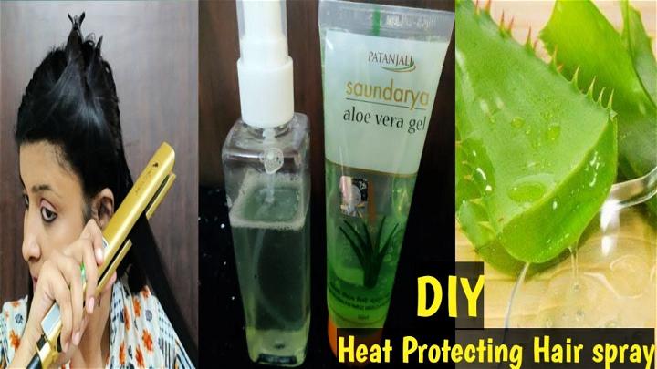 Natural Heat Protectant for Hair Before Straightening