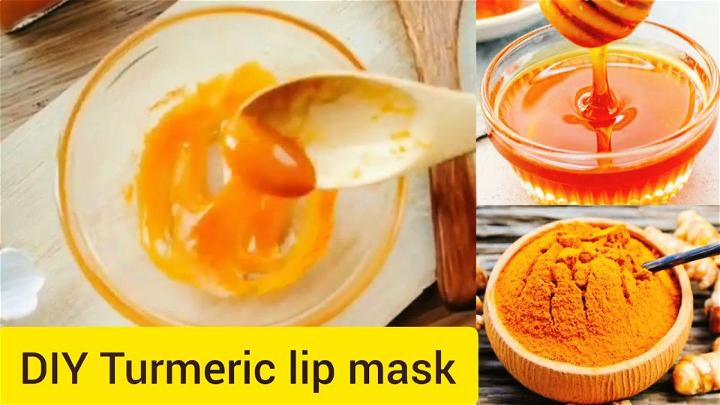 Turmeric Lip Mask for Dark Lips