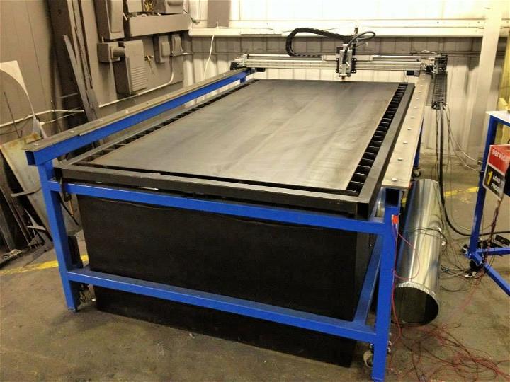 4x8ft CNC Plasma Metal Cutting Table