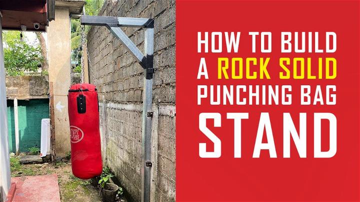 Back Yard Rock Solid Punching Bag Stand