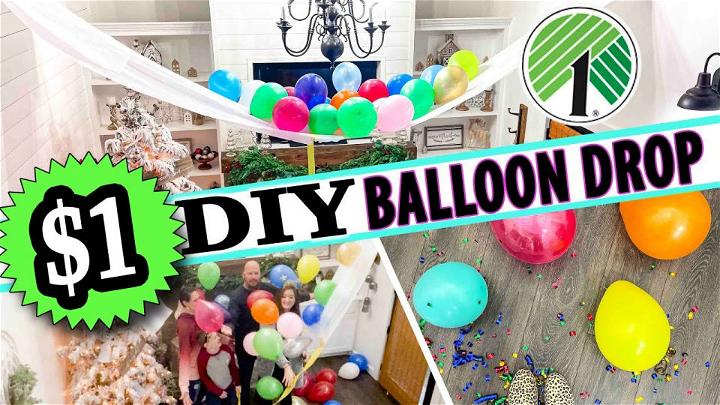 DIY Dollar Tree Balloon Drop