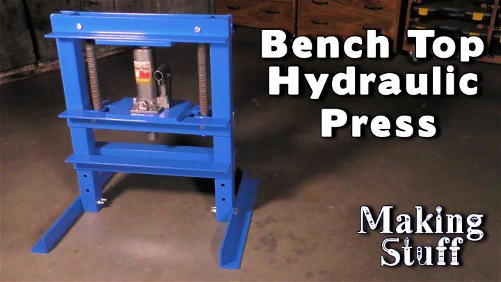 DIY Bench Top Hydraulic Press