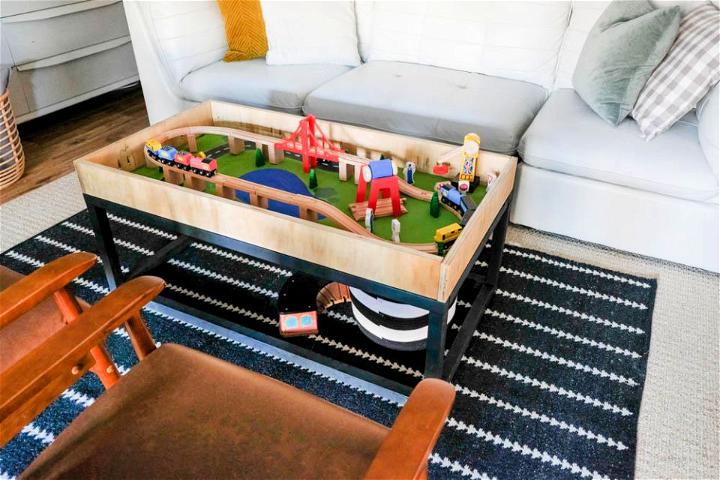 DIY Train Table and Coffee Table