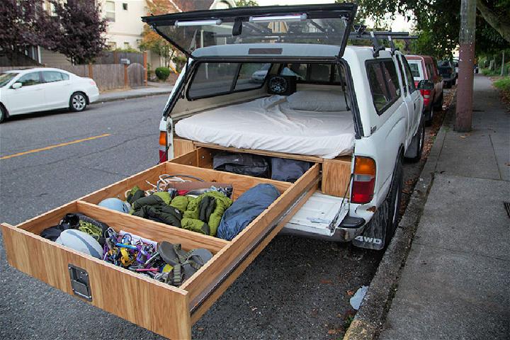 DIY Waterproof Truck Bed Storage