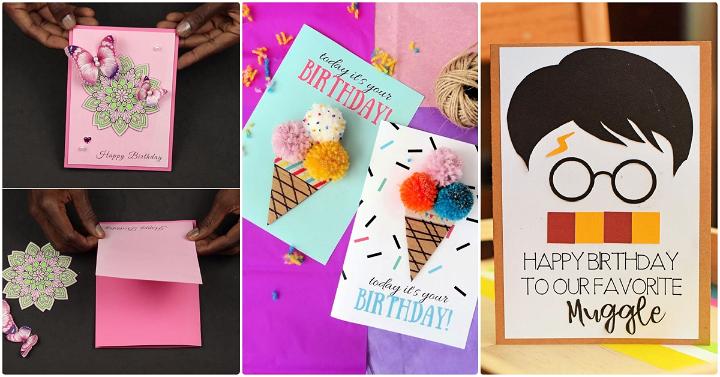 Easy Birthday Card Ideas