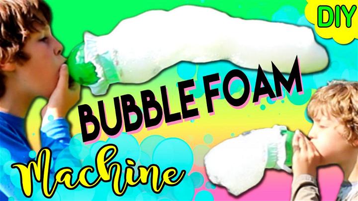 Handmade Bubble Foam Machine