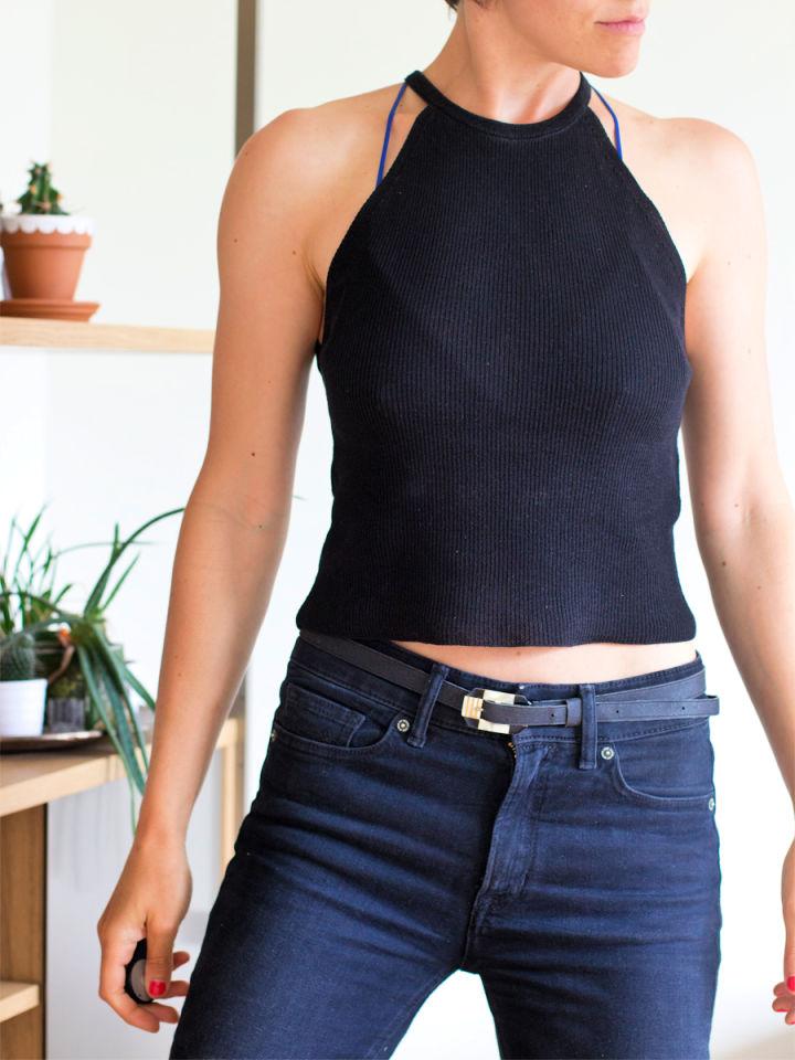 Handmade Vegan Leather Belt