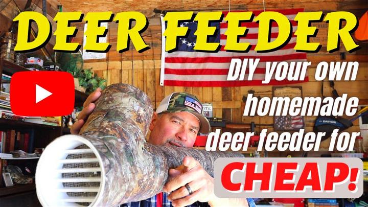 Homemade Deer Protein Feeder