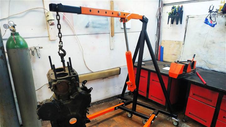 Homemade Hoist Frame